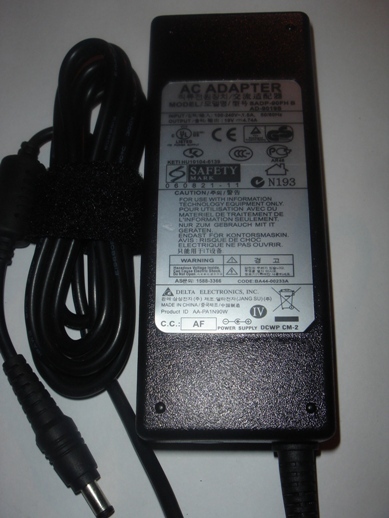 Alimentation Samsung SPA-X10 d'origine conçue en matériaux premium haute durabilité 19V 90W