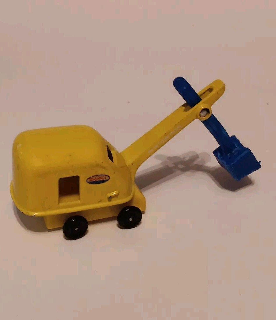 Maisto Tonka 2000 Hasbro Yellow and Blue Steam Shovel Diecast Vehicle-image