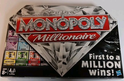 Monopoly Millionaire 2012 First to a Million Wins! Hasbro Board Game New 