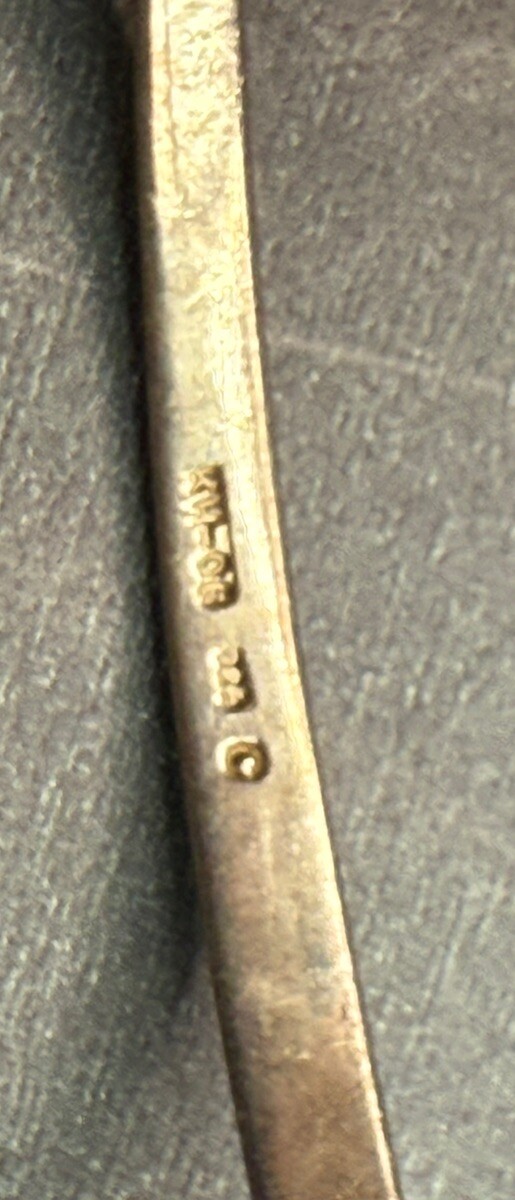 Celtic Style Cuff Braclet with Abalone  Inlay SS7… - image 6