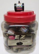 EZ SPLITZ CIGARILLOS AND CIGAR SPLITTERS, JAR OF 46 CUTTERS