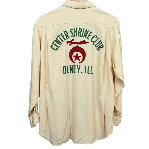 Vintage Bowling Shirt Nat Nast Luxury Originals Size M 00s 1