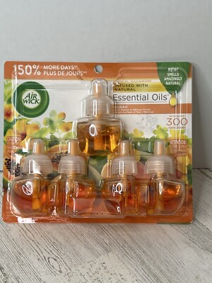 Air Wick Scented Oil Refills - HAWAII - Exotic Papaya Hibiscus Flower 5 Refills