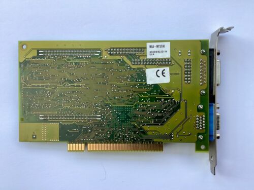 Matrox Mystique MGA-MYST/4I PCI DB15 VGA Graphics Card 644-00 REV: A - Picture 2 of 2