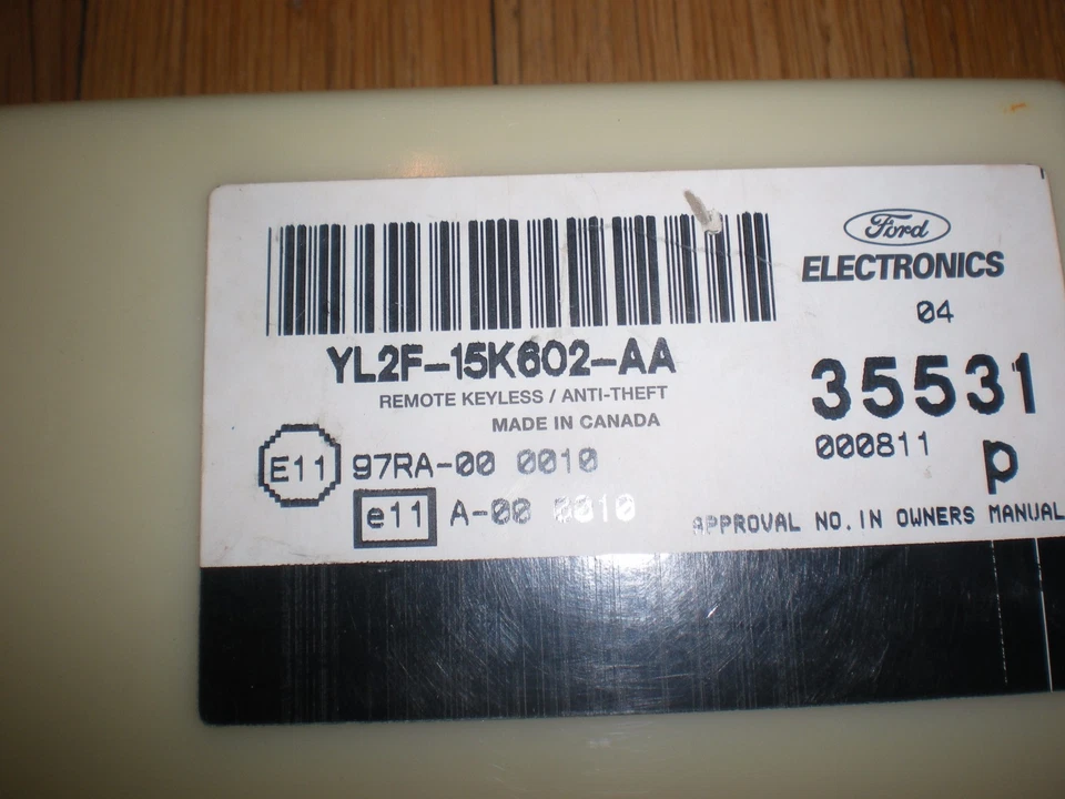 MÓDULO DE ENTRADA SIN LLAVE FORD EXPLORER 2000 NUEVO EN STOCK Foto 2 de 4