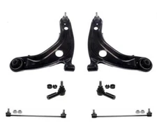 Fits Scion XD 2008-2014 Front Lower Control Arms W/ Ball Joint Links Tie Rods