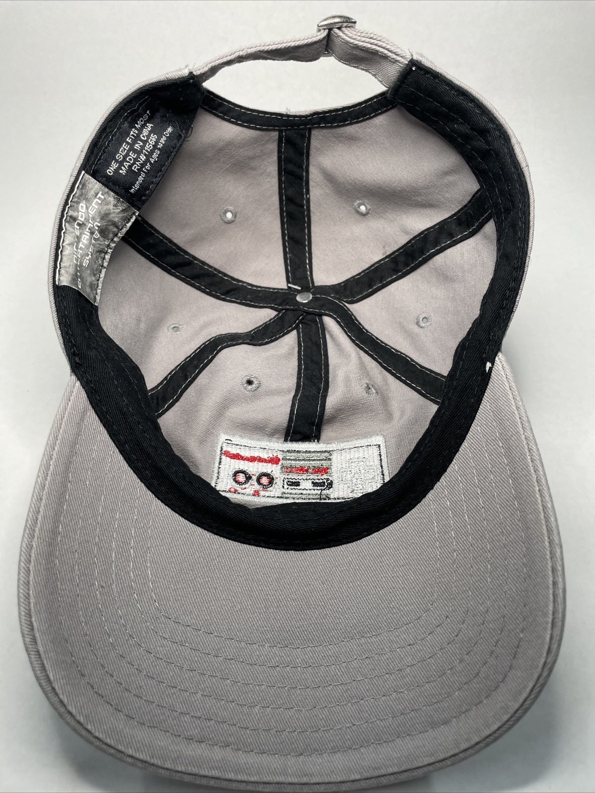 Nintendo NES Controller Gray Strapback Hat Dad Ca… - image 5