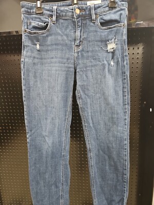 Cosmic Blue Love Jeans Womens 29 Blue Denim Stretch Mid Rise