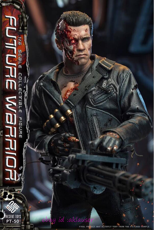 ミリタリー PRESENT TOYS PT-SP51 T800 DX.Ver 1/6 Present Toys Pt-Sp51 1/6 Future Warrior Terminator T800