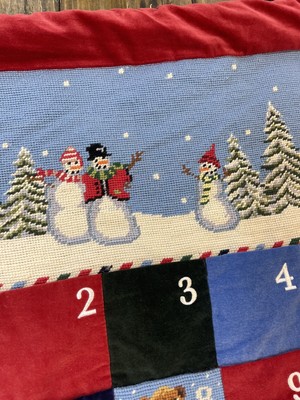 Lands End Christmas Needlepoint Advent Countdown Calendar Large Wall Hanging | eBay lands-end-christmas-needlepoint-advent-countdown-calendar-large-wall-hanging-ebay
