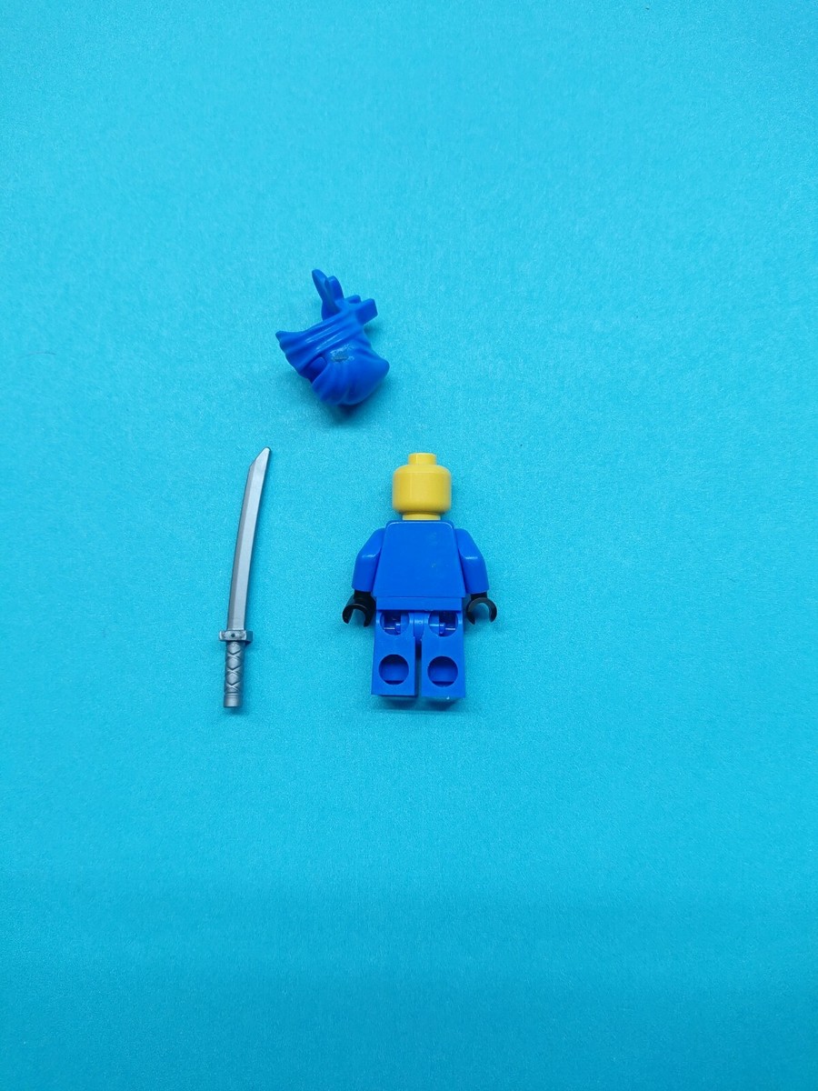 Lego Ninjago Minifigure Jay The Golden Weapons Ninjas w/ Katana