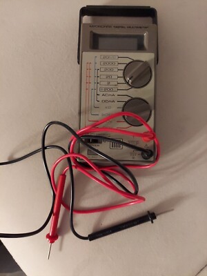 Testeur De Batterie Vintage Micronta 22-032A - Années 70 - Fonctionne Pour AAA/AA/C/D/9V