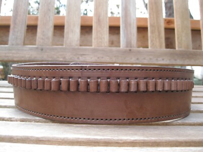 vintage leather western gun belt 値下げ！ Western Gun Belt -45 Cal-50