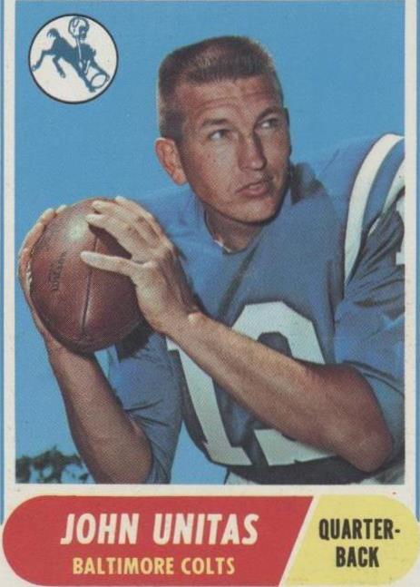1968 Topps Johnny Unitas #100 - 1 of 1