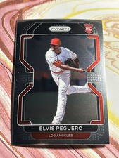 2022 Panini Prizm Elvis Peguero Tier 2 Rookie RC #145 Los Angeles Angels MLB