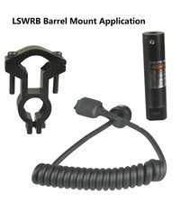 Red Laser Sight w/Universal Barrel Mount -Black