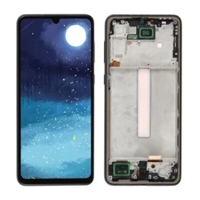 For Samsung Galaxy A33 SM-A336 LCD Display Touch Screen Replacement Parts Frame