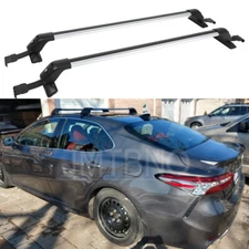 For Toyota Camry 2002-2023 Top Roof Rack Cross Bar Luggage Carrier Bar w/ Lock