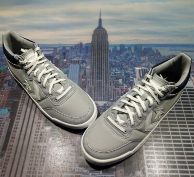 Converse Fastbreak Pro Mid Top Wolf Grey/Obsidian-White Mens Size 8 166833c New