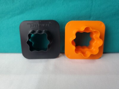 Tupperware Mini Cookie Cutter Appetizer Dough Cheese Cutter Gadget 2 ...