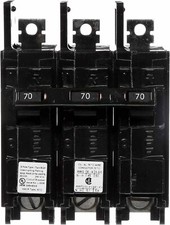 BQ3B070H - Siemens - 70 Amp Molded Case Circuit Breaker