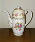 Goldcastle Floral Porcelain Coffee Pot Vintage Chintz Tea Pot 