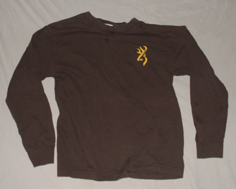 Children Browning Long Sleeve Shirt Size M Brown The Best There Is Graphic - Image 2 of 3
