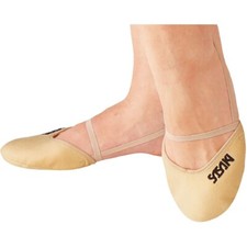 SASAKI Half Shoes Rhythmic Gymnastics Dance Shoes Kids Junior Ladies Beige