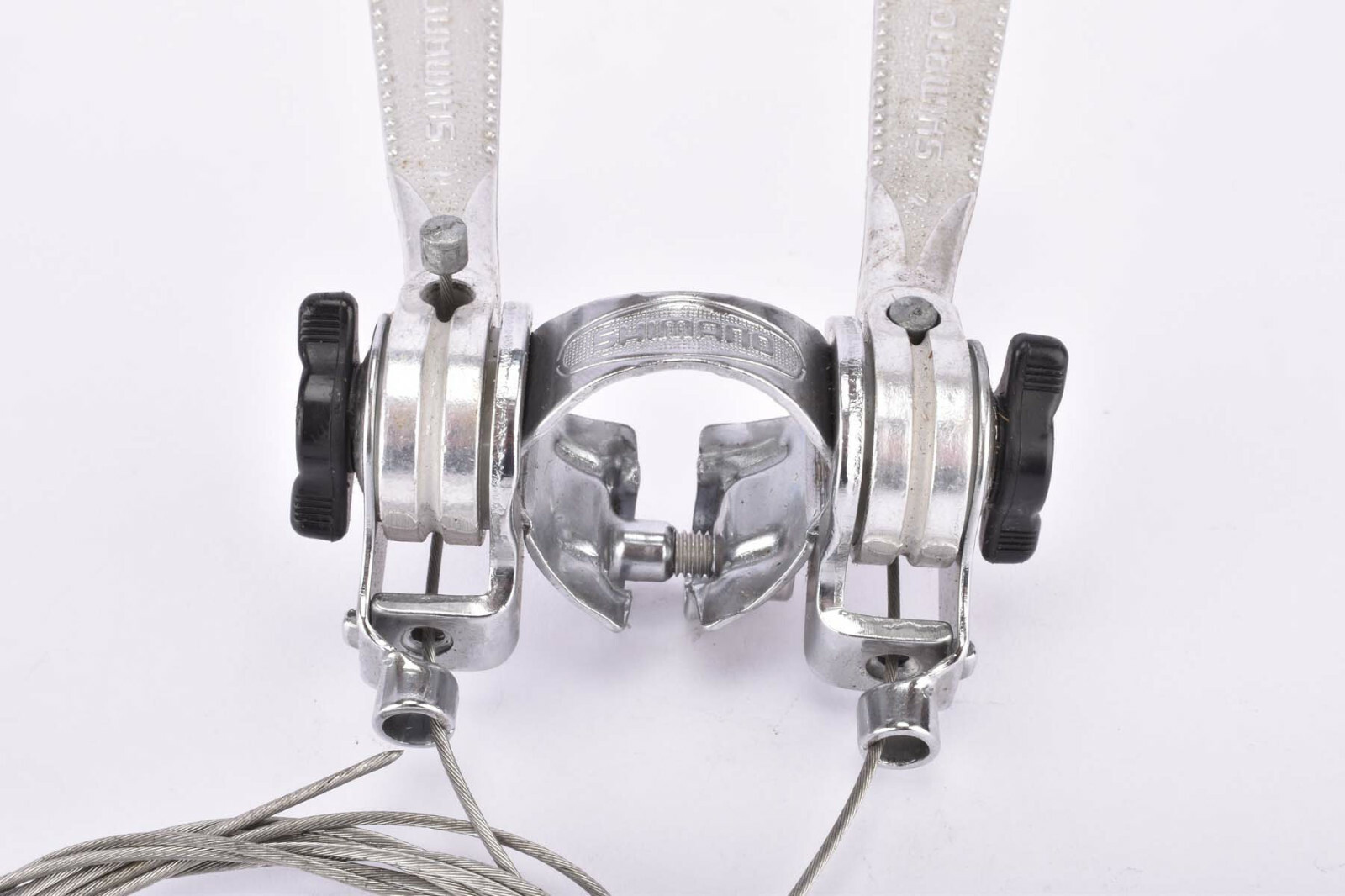NOS Shimano Almi #SL-AL10 set leva cambio pinza dal 1980 foto 2