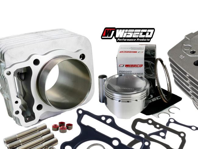 Honda TRX 400EX / XR400R 87mm Big Bore Kit - 416cc Top End Rebuild Kit With Cylinder