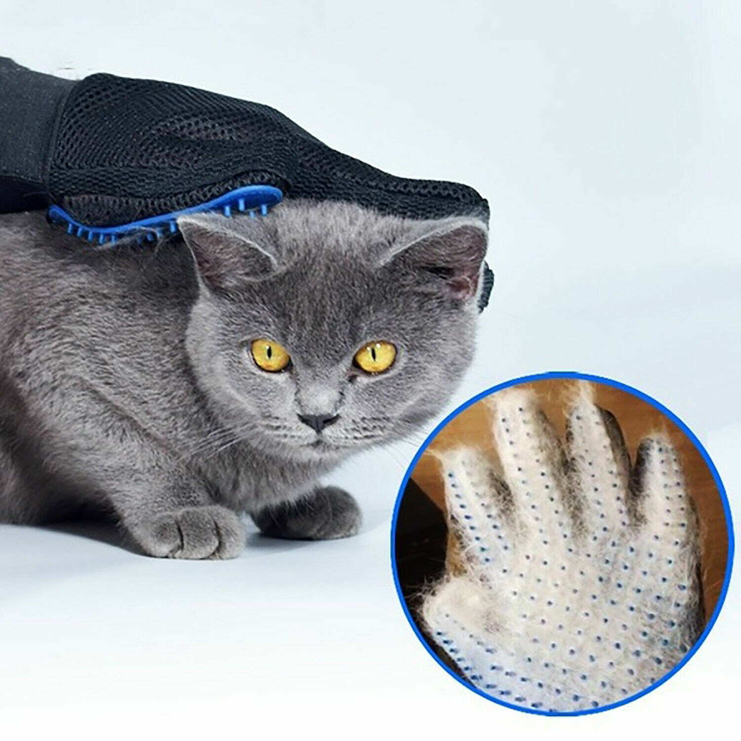 True Touch Deshedding Glove Gentle And Efficient Pet Dog Cat Massage