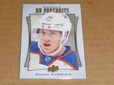2016/17 Upper Deck DRAKE CAGGIULA UD PORTRAITS GOLD ISLANDERS /99 M8535