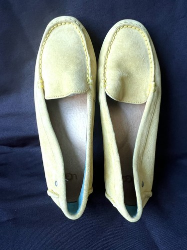UGG Milana Driving Moccasins Shoes Womens Sz 5.5 Slip On Suede Leather 1016766 - Picture 5 of 18