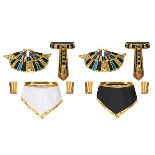 Sexy Mens Ancient Roman Gladiator Toga Roleplay Egypt Pharaoh Outfits AU - Picture 5 of 32