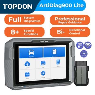 TOPDON AD900 lite BT Car Bidirectional Scanner Auto Full System Diagnostic Tool