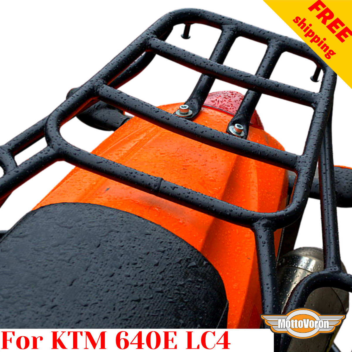 ktmr様 収納カゴ完成品 For KTM 640 LC4 Rack luggage system 640 Adventure lc4 Side carrier