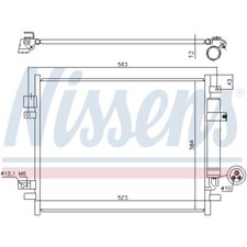 Condensateur Nissan NOTE