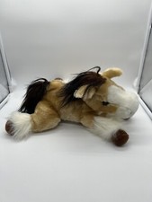 Dan Dee Collector's Choice Pony Horse Plush Stuffed Animal Toy 13" Tan Brown