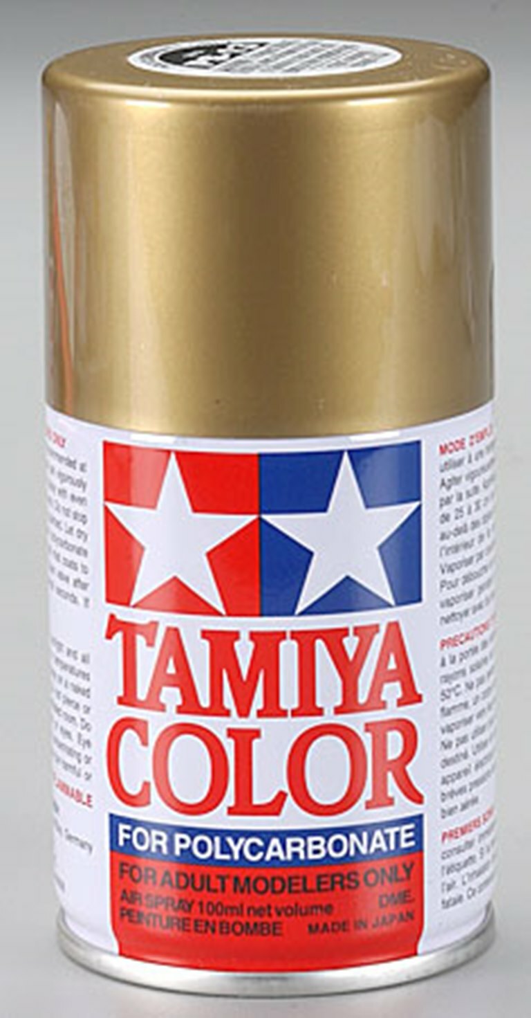 PS-13 Polycarbonate Spray Gold 3 oz Tamiya Paint  TAM86013