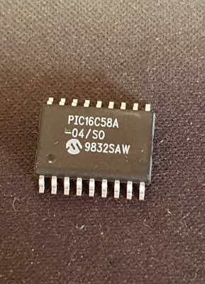 PIC16C58A04/SO || Microchip || NEW & SO18 ||  2 pcs
