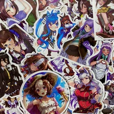 50pc Uma Musume Pretty Derby Anime Laptop Phone Notebook Sticker Pack
