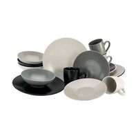 Creatable 25831 Manhattan Geschirrset Kombiservice 16 Teilig Tafelservice