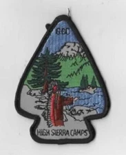 High Sierra Camps BLACK Border [CA-1270]