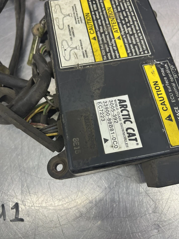 Arctic Cat ECU MONTAJE 3005-392 1999 98 99 00 ZR 500 600 ZL Polvo Especial Efi Foto 2 de 4