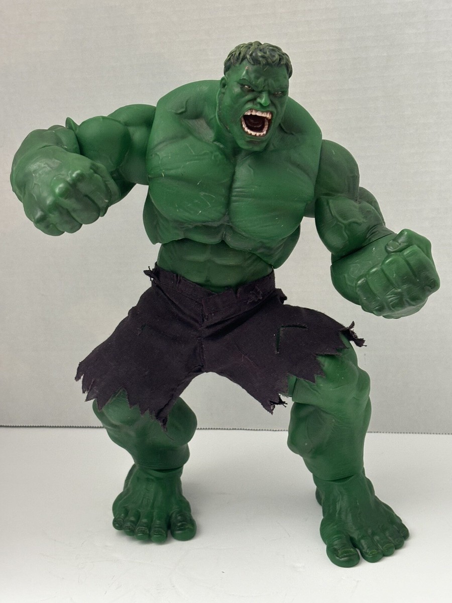 激レア【HULK】TOY BIZ社製90'sビンテージフィギュア 1990 The Incredible Hulk Rampaging Action Figure by Toy Biz
