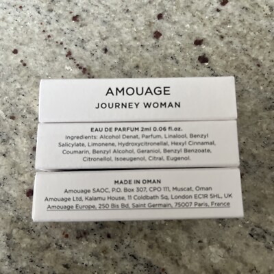 Amouage Journey Woman 3x2 Ml Eau De Parfum 