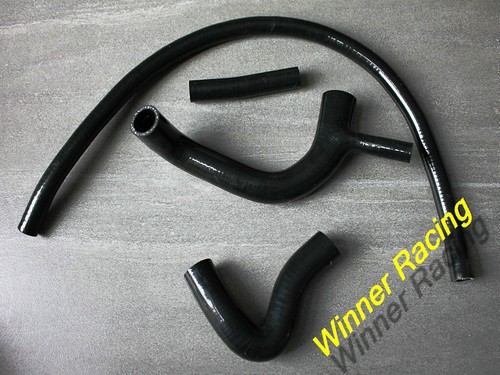 MANGUERA DE SILICONA Ajuste AUSTIN/ROVER MINI COOPER S 1275 GT -89 NEGRA - Imagen 4 de 6