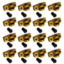 16x Aluminum Self-aligning Roller Rockers Arms Set 1.5 Ratio 38 For Sbc Chevy