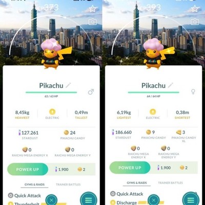 Pokémon Go  Shiny Pikachu PokéXciting! Background  Taipei - Only Mini PTC