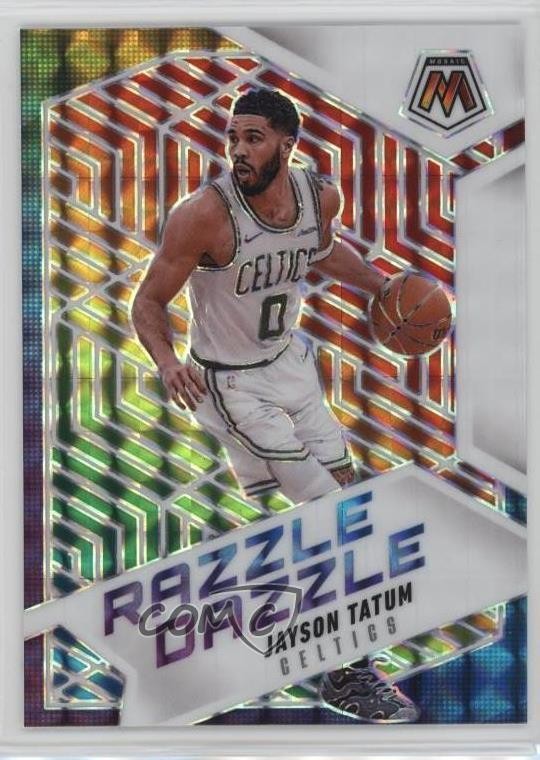 2024-25 Panini Mosaic Razzle Dazzle Jayson Tatum #8 1m00